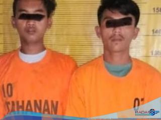 Polres Binjai Tangkap Dua Orang Pengantar Pesanan Narkoba